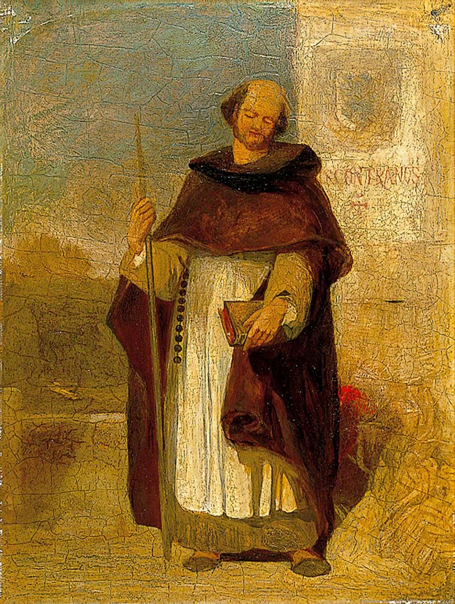 Il monaco - Galleria del Museo del Castello di Norwich